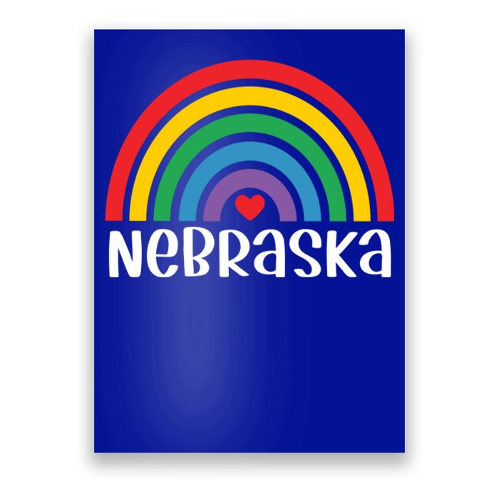 Nebraska Travel I Love Nebraska Usa Gift Poster