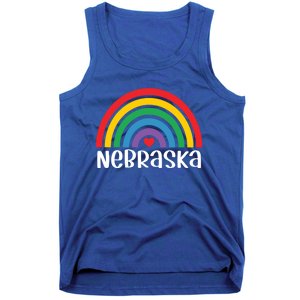 Nebraska Travel I Love Nebraska Usa Gift Tank Top