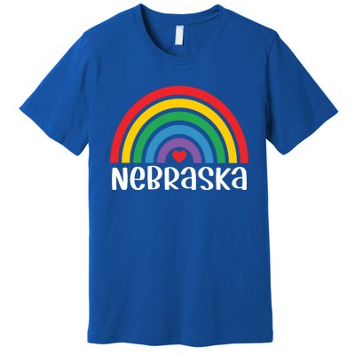 Nebraska Travel I Love Nebraska Usa Gift Premium T-Shirt