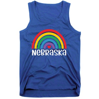 Nebraska Travel I Love Nebraska Usa Gift Tank Top