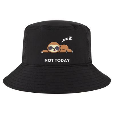 Not Today IM Lazy Day  Graphic Design Funniest Cool Comfort Performance Bucket Hat