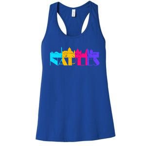 Napels Travel Italy Pride Gift Italian City Holidays Gift Women's Racerback Tank