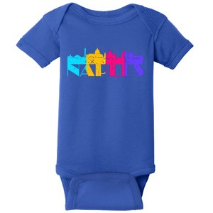 Napels Travel Italy Pride Gift Italian City Holidays Gift Baby Bodysuit