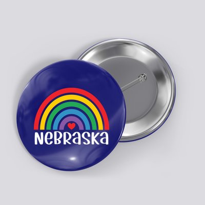 Nebraska Travel I Love Nebraska Usa Gift Button