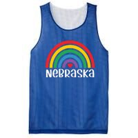 Nebraska Travel I Love Nebraska Usa Gift Mesh Reversible Basketball Jersey Tank