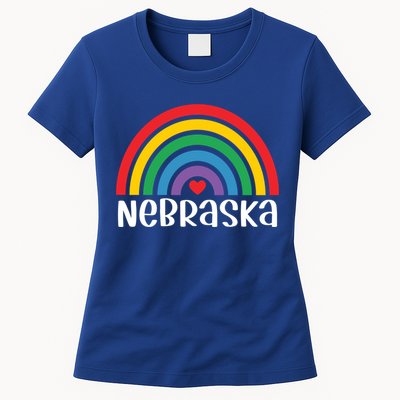 Nebraska Travel I Love Nebraska Usa Gift Womens T-Shirt
