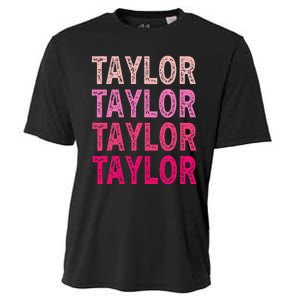 Name T.aylor I Love T.aylor Cooling Performance Crew T-Shirt