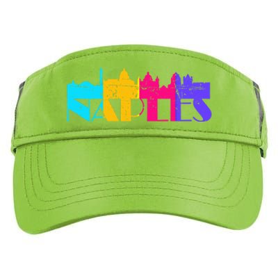 Napels Travel Italy Pride Gift Italian City Holidays Cool Gift Adult Drive Performance Visor