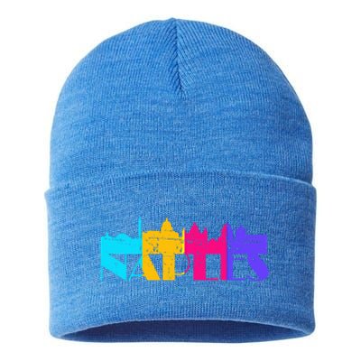 Napels Travel Italy Pride Gift Italian City Holidays Cool Gift Sustainable Knit Beanie