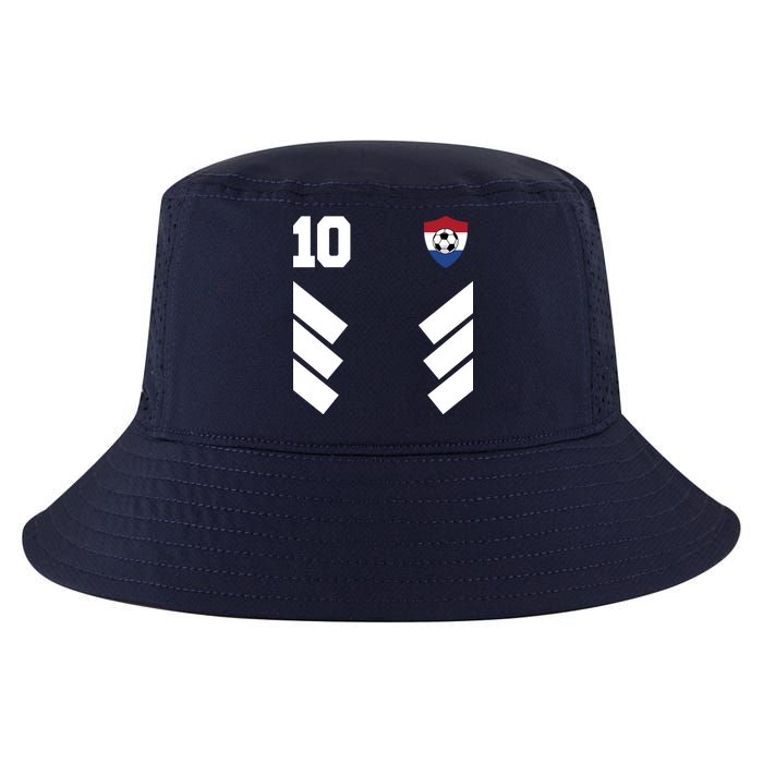 Netherlands Team Jersey Soccer Crest Cool Comfort Performance Bucket Hat
