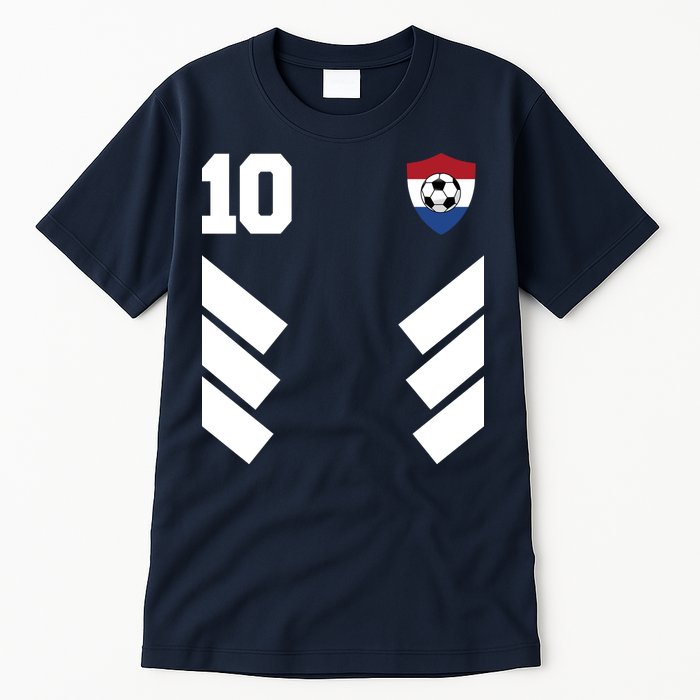 Netherlands Team Jersey Soccer Crest Tall T-Shirt