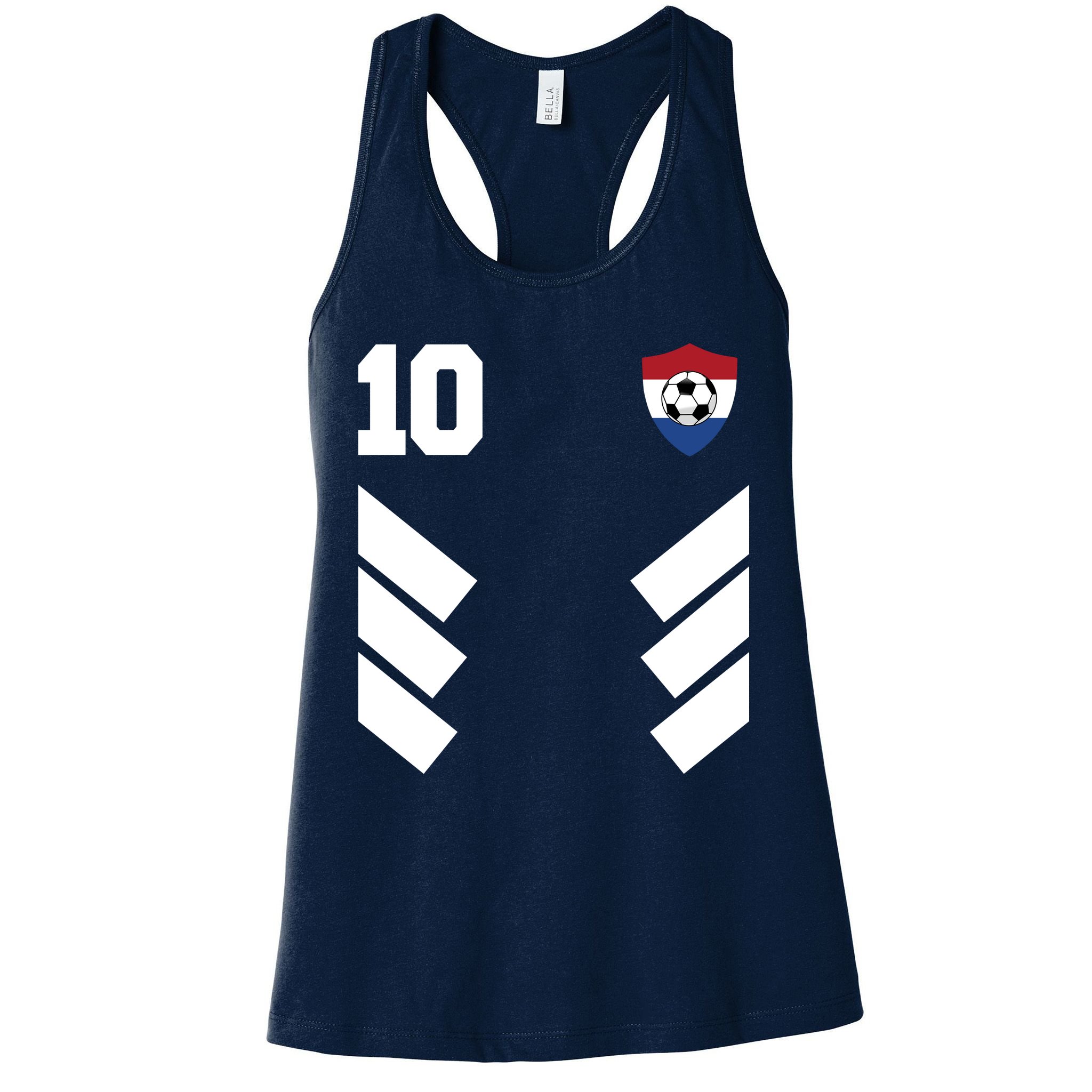 Netherlands Team Jersey Soccer Crest Womens Tank Top