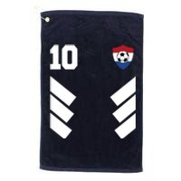 Netherlands Team Jersey Soccer Crest Platinum Collection Golf Towel