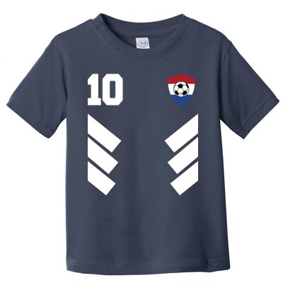 Netherlands Team Jersey Soccer Crest Toddler T-Shirt