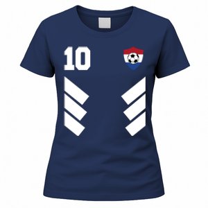 Netherlands Team Jersey Soccer Crest Women's T-Shirt