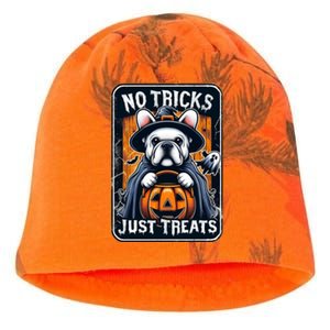 No Tricks Just Treats French Bulldog Halloween Frenchie Cool Gift Kati - Camo Knit Beanie