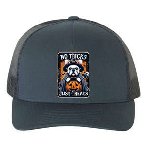 No Tricks Just Treats French Bulldog Halloween Frenchie Cool Gift Yupoong Adult 5-Panel Trucker Hat