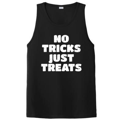 No Tricks Just Treats Cute Gift PosiCharge Competitor Tank