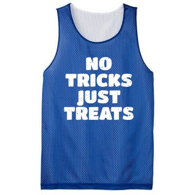 No Tricks Just Treats Cute Gift Mesh Reversible Basketball Jersey Tank