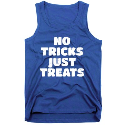 No Tricks Just Treats Cute Gift Tank Top