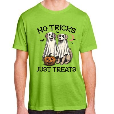 No Tricks Just Treats Cute Skeleton Dog Dog Halloween Cool Gift Adult ChromaSoft Performance T-Shirt