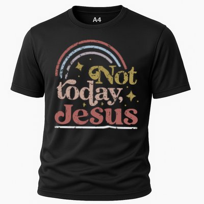 Not Today Jesus Performance Shirt