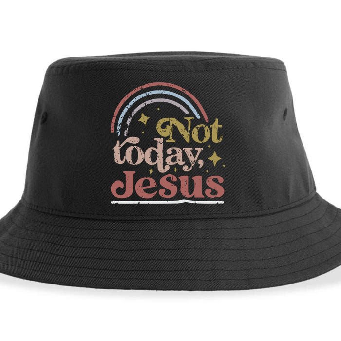 Not Today Jesus Sustainable Bucket Hat