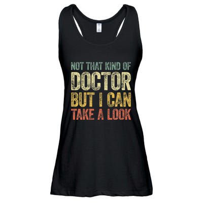 Not That Kind Of Doctor But I Can Take A Look Ladies Essential Flowy Tank