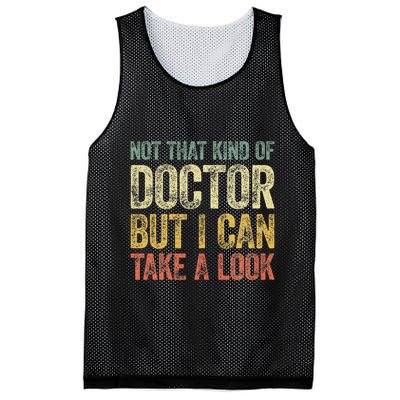 Not That Kind Of Doctor But I Can Take A Look Mesh Reversible Basketball Jersey Tank
