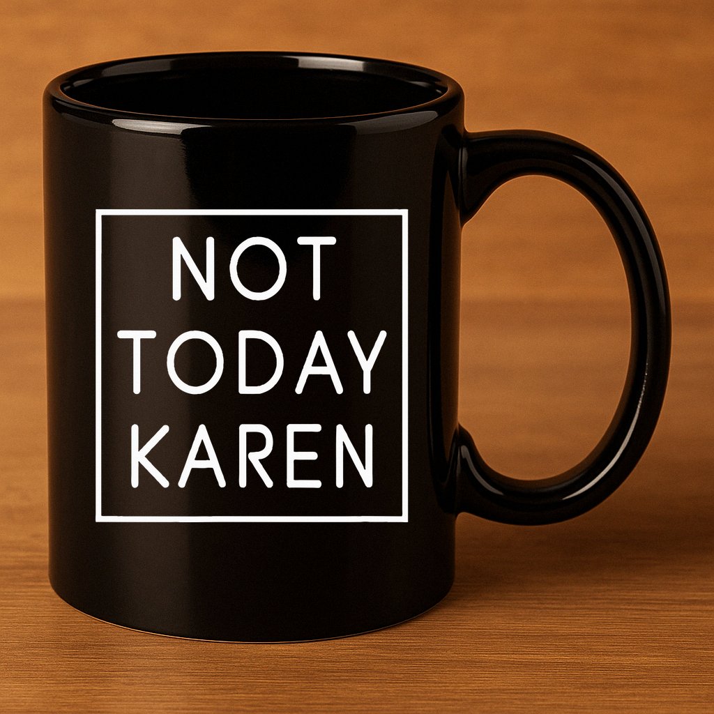 Not Today Karen Millennial 11oz C Handle Ceramic Mug