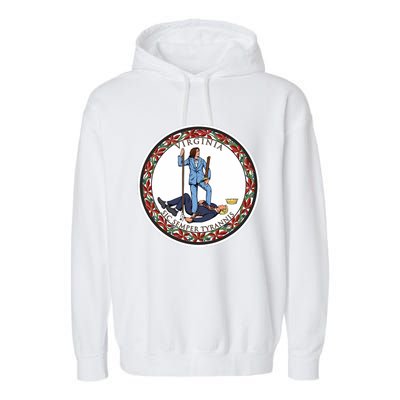 No Tyrants Kamala Harris Garment-Dyed Fleece Hoodie