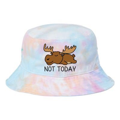 Not Today Lazy Moose Tie Dye Newport Bucket Hat