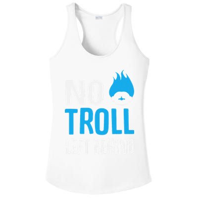 No Troll Left Behind Ladies PosiCharge Competitor Racerback Tank