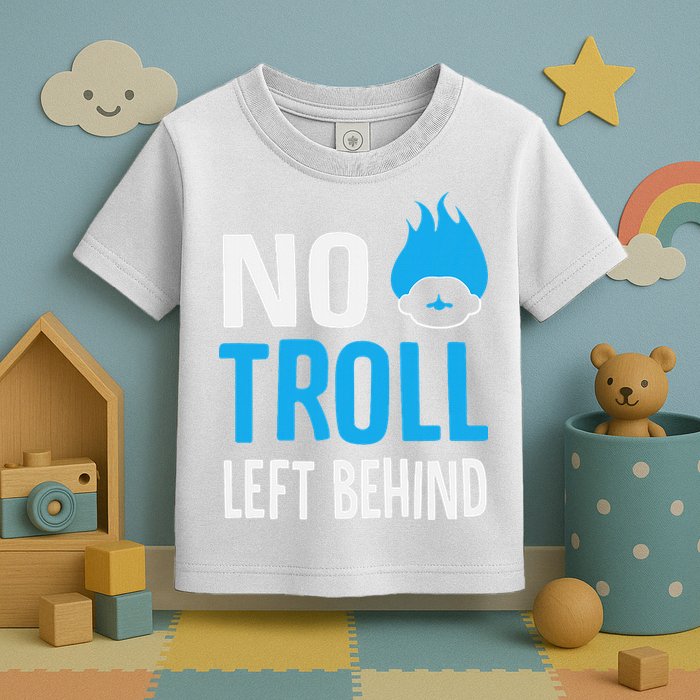 No Troll Left Behind Toddler T-Shirt
