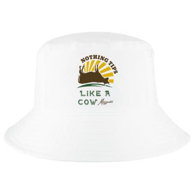 Nothing Tips Like A Cow Missouri Cool Comfort Performance Bucket Hat