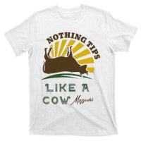 Nothing Tips Like A Cow Missouri T-Shirt