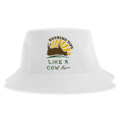 Nothing Tips Like A Cow Missouri Sustainable Bucket Hat