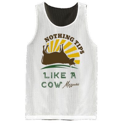 Nothing Tips Like A Cow Missouri Mesh Reversible Basketball Jersey Tank