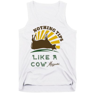 Nothing Tips Like A Cow Missouri Tank Top