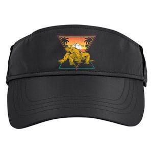 Nature Tropical Lizard Reptile Animal Sunset Komodo Dragon Adult Drive Performance Visor