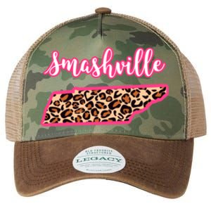 Nashville Tennessee Leopard Print Bachelorette Smashville Tn Gift Legacy Tie Dye Trucker Hat