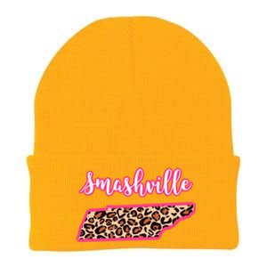 Nashville Tennessee Leopard Print Bachelorette Smashville Tn Gift Knit Cap Winter Beanie