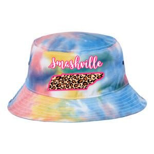 Nashville Tennessee Leopard Print Bachelorette Smashville Tn Gift Tie Dye Newport Bucket Hat