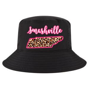 Nashville Tennessee Leopard Print Bachelorette Smashville Tn Gift Cool Comfort Performance Bucket Hat