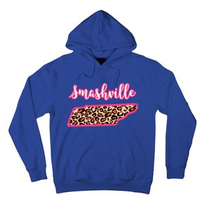 Nashville Tennessee Leopard Print Bachelorette Smashville Tn Gift Hoodie