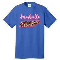 Nashville Tennessee Leopard Print Bachelorette Smashville Tn Gift Tall T-Shirt