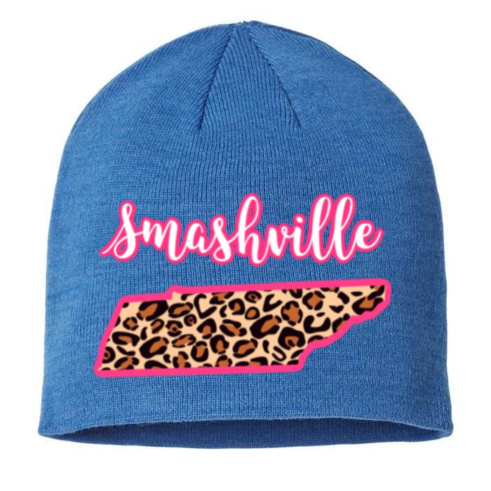 Nashville Tennessee Leopard Print Bachelorette Smashville Tn Gift Sustainable Beanie