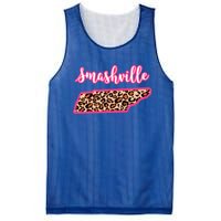 Nashville Tennessee Leopard Print Bachelorette Smashville Tn Gift Mesh Reversible Basketball Jersey Tank