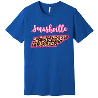 Nashville Tennessee Leopard Print Bachelorette Smashville Tn Gift Premium T-Shirt