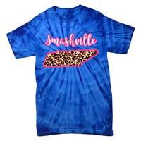 Nashville Tennessee Leopard Print Bachelorette Smashville Tn Gift Tie-Dye T-Shirt